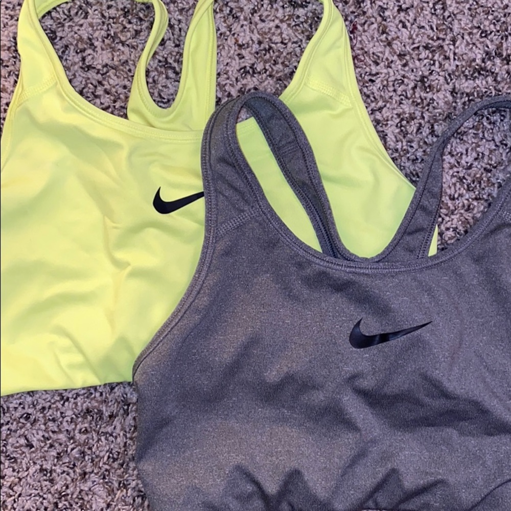 2 Nike Sports bras